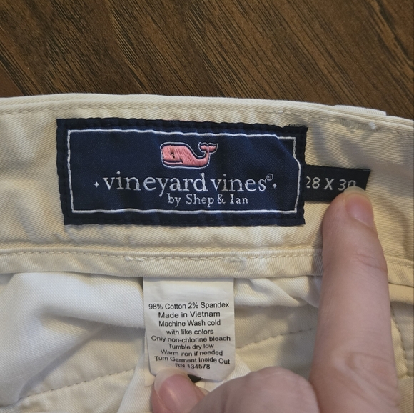 Vineyard Vines 28 X 30 Khaki Breaker Pants - Picture 4 of 6